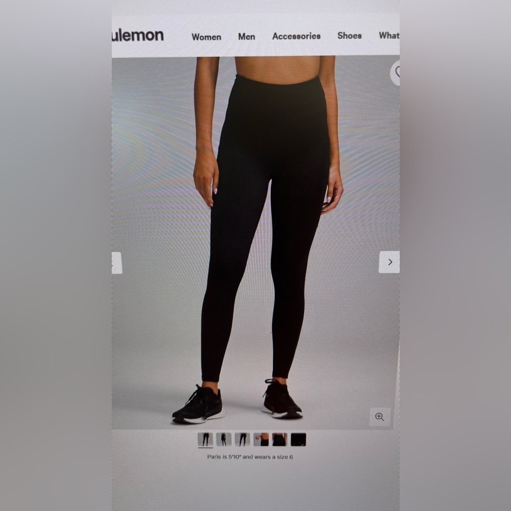 Lululemon fast and free high rise thermal tight 28” with pockets 

Size 8
